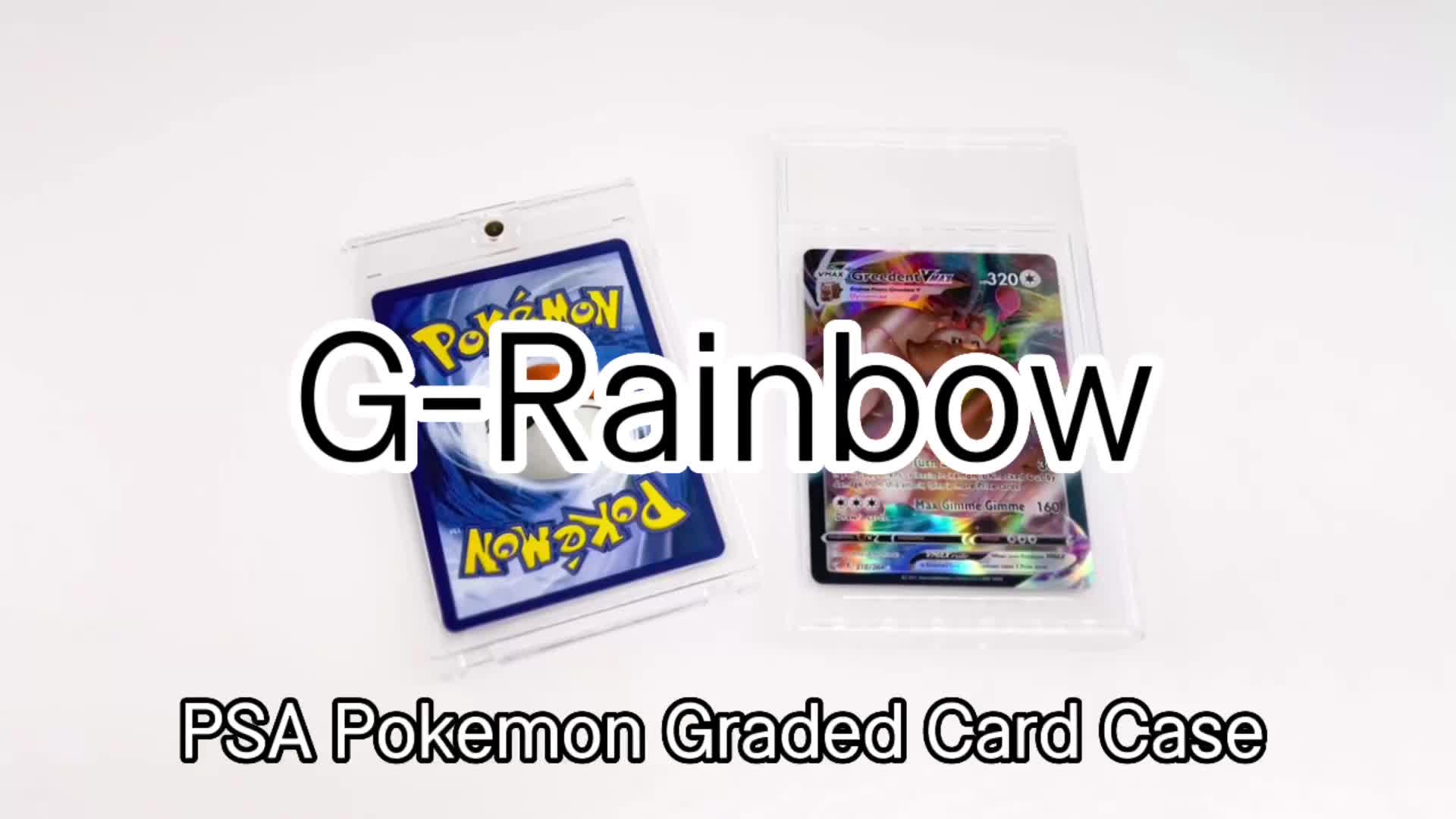 Acrylic Grading Pokemon Slab Card Sleeve Plastic Grading Yugioh Cards
