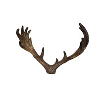 Direct selling European-style resin wild reindeer animal wall velvet antler wall decoration wall hanging parts simulation animal gift jewelry