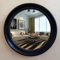 New European bathroom mirror American waterproof bathroom mirror modern retro toilet mirror porch mirror makeup decorative mirror