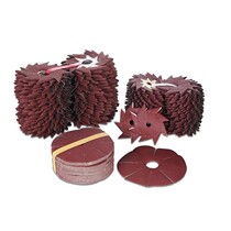 5-inch monolayer double-layer anise sandpaper furniture slit root carved wood carving polished wood engraving polished sand cloth sandpaper