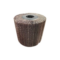 Cross core 115MM* 100MM full sand cloth wire drawing wheel stainless steel polished metal polished wheel abrasive cloth wheel impeller