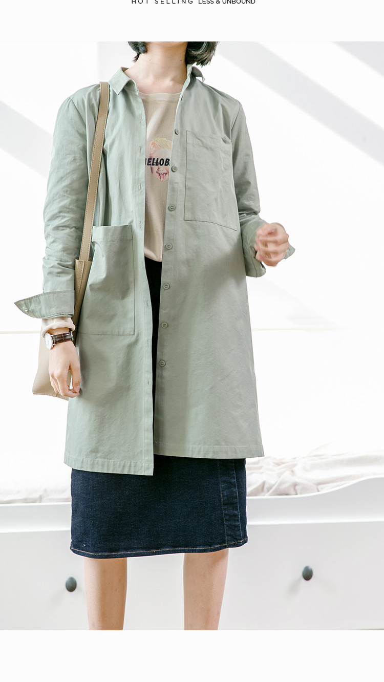 Trench pour femme CLOUDSPACE en Coton en Coton - Ref 3226387 Image 22