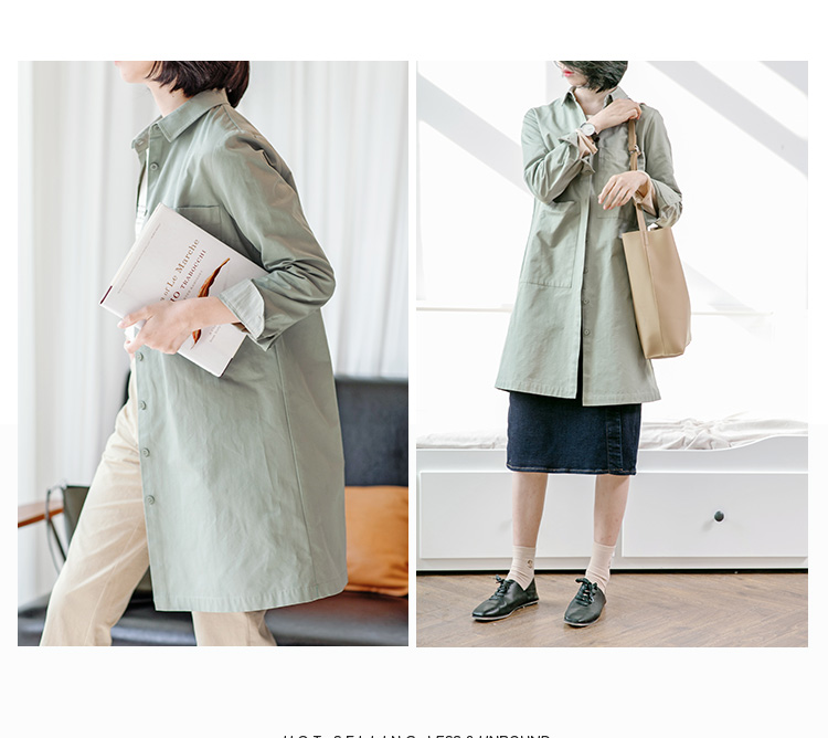 Trench pour femme CLOUDSPACE en Coton en Coton - Ref 3226387 Image 21
