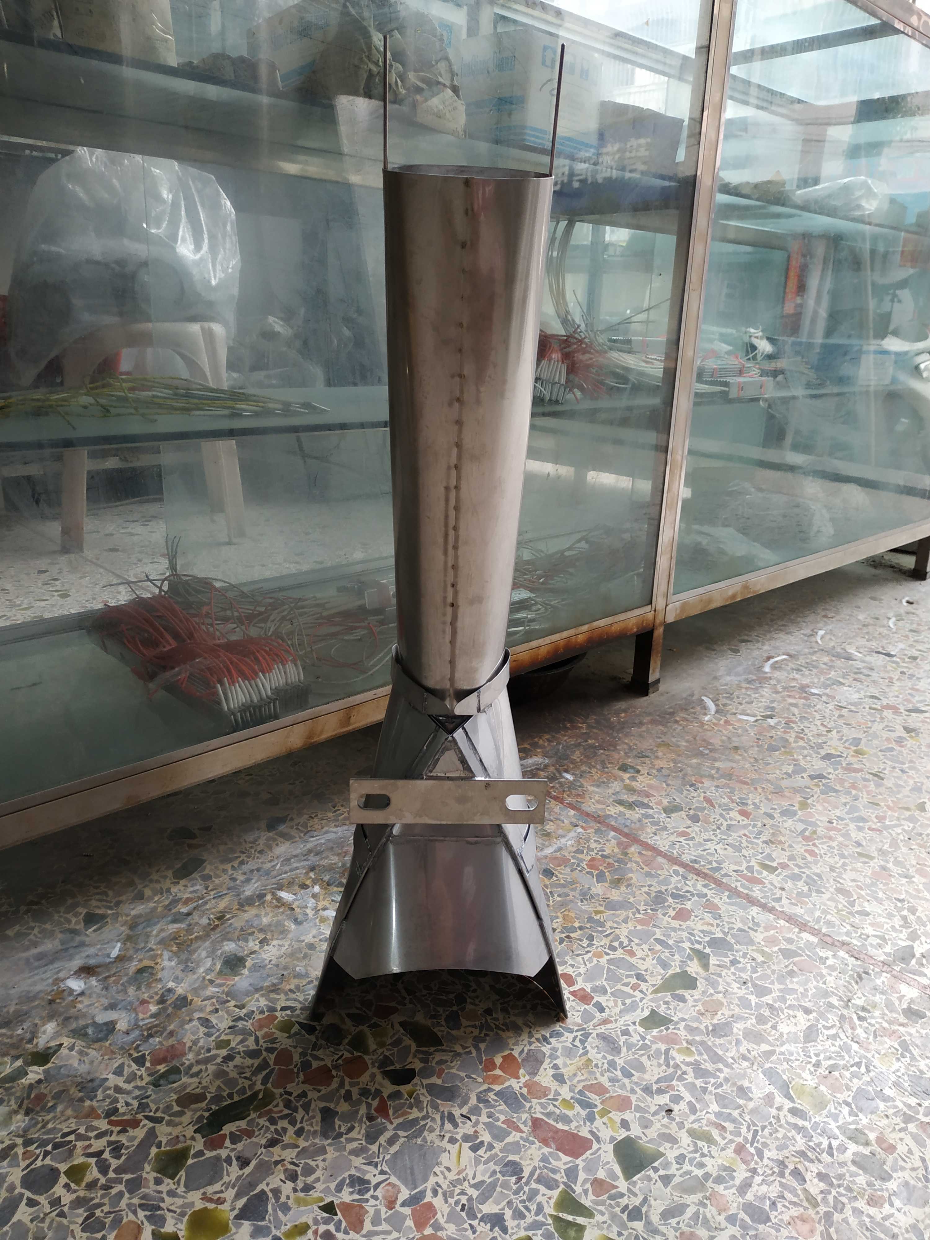 Tea packaging machine special accessories Large back seal forming machine Bag making machine Hopper