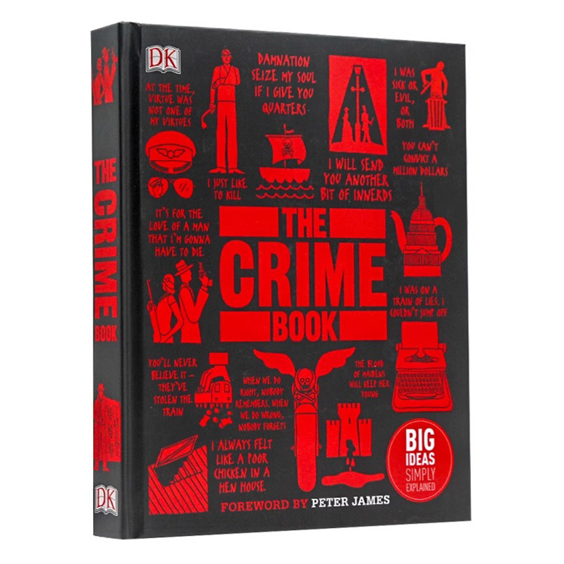 Dk Human Thought Encyclopedia Series Criminology Encyclopedia English Original Edition Crime Encyclopedia the Crime Book: Big Ideas Simply Explained Crime Case Analysis Case Study Criminal Psychology