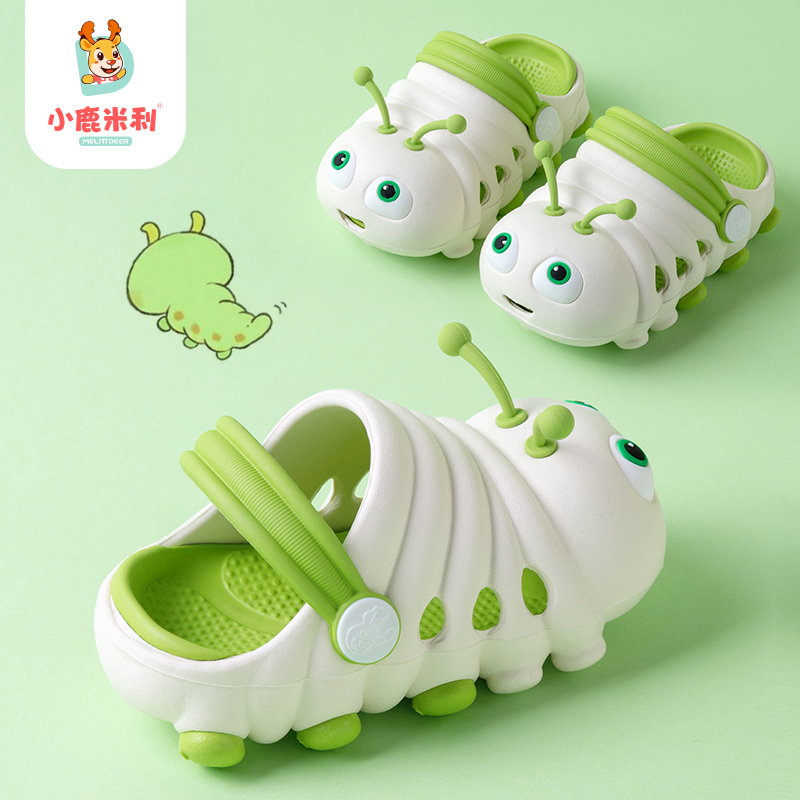 Children's Slippers for Boys, Summer Non-Slip, Waterproof, Soft-Soled, Lightweight, Breathable, Toddler Shoes, Baby Clogs, Caterpillar Shoes Children's Slippers for Boys, Summer Non-Slip, Waterproof, Soft-Soled, Lightweight, Breathable, Toddler Shoes, Baby Clogs, Caterpillar Shoes