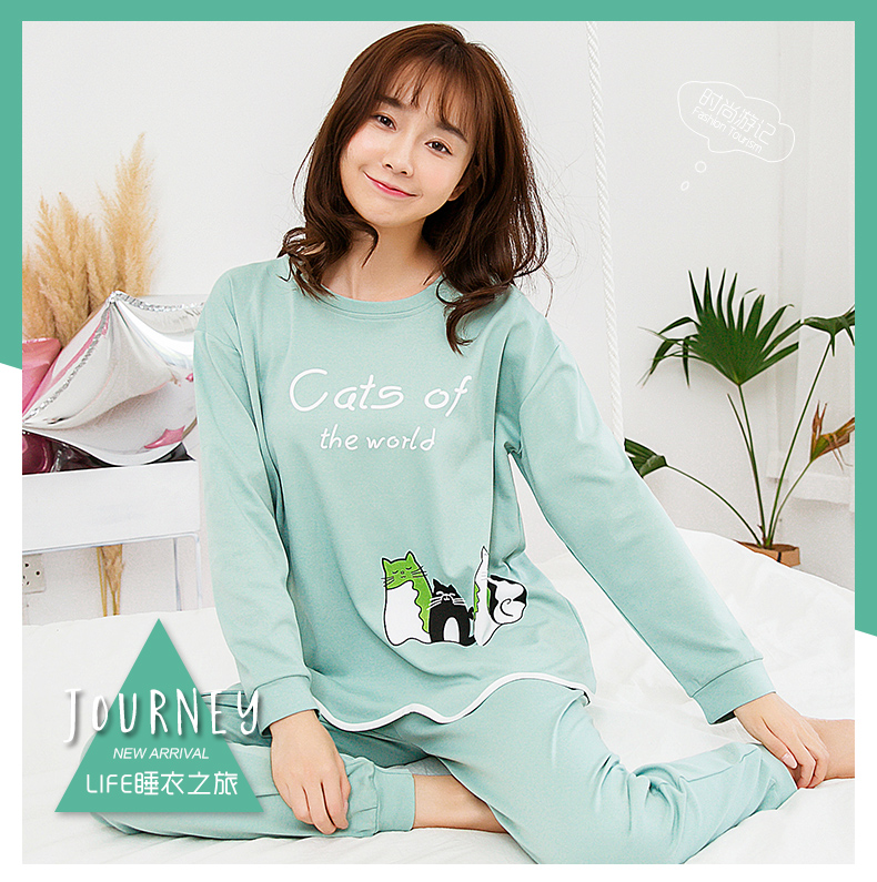 Pyjama pour femme YOUAMPME     en Coton à manches longues - Ref 2995481 Image 6