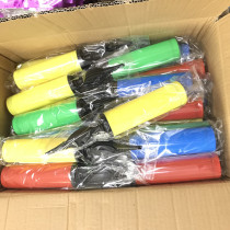 Large Number Wedding Celebration Items Wedding Decoration Balloons Inflators Gas Pump Plastic Two-way Pushup Inflator