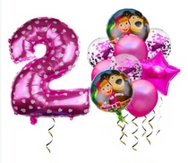 Martha Inflatable Pet Aluminum Foil Balloon Children Birthday Party Decorate Kids