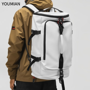 Backpack Men's Backpack Functional Outdoor Cycling Multi-Functional Travel Computer Bag Large Capacity Sports Travel Mountaineering Bag