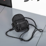 Маленький мобильный телефон, беспроводная поясная сумка, наушники, сумка для техники, ключи от машины, кошелек, рюкзак, подвеска