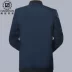 Áo khoác nam nam giản dị áo khoác nam 2020 mới mùa xuân và mùa thu cha áo choàng nam trung niên nam mỏng - Áo khoác đôi