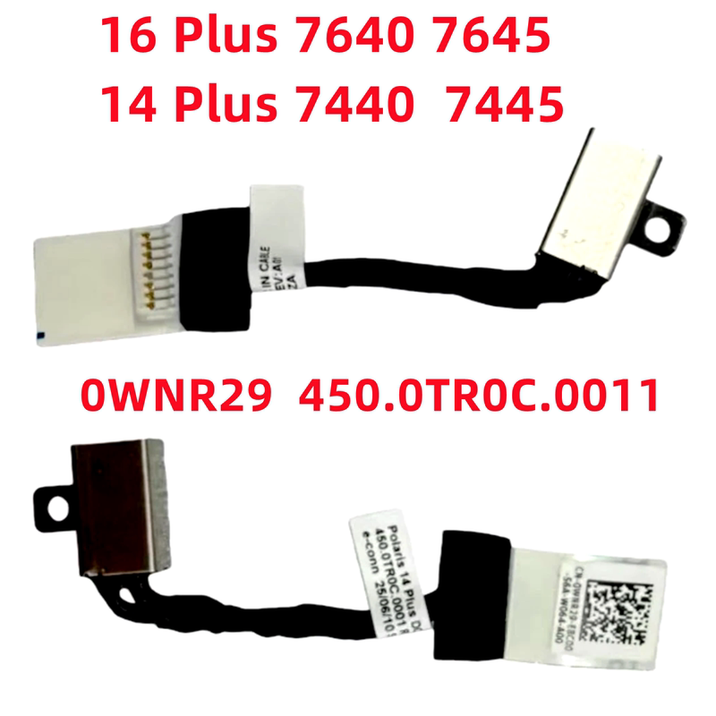 Suitable for Dell P132F Inspiron 16 Plus 7640 7645 Power Charging Interface Connector