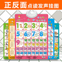 Childrens point reading sound wall chart pinyin cognitive Enlightenment early education wall sticker voice voice baby See picture literacy toy