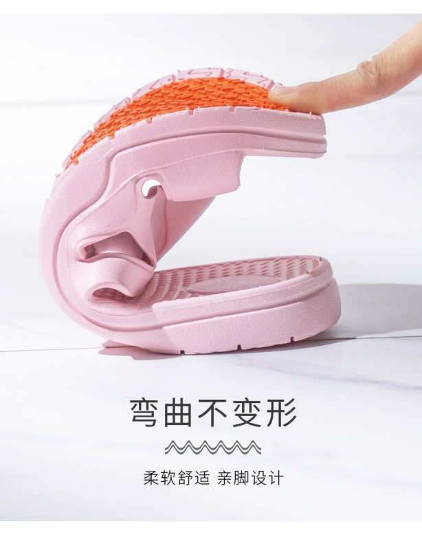 Dép đi trong nhà phụ nữ mang thai dép chống trượt người già mềm đáy mùa hè nhà trong nhà phụ nữ nhà tắm nhà tắm dép và dép đi trong nhà đàn ông
