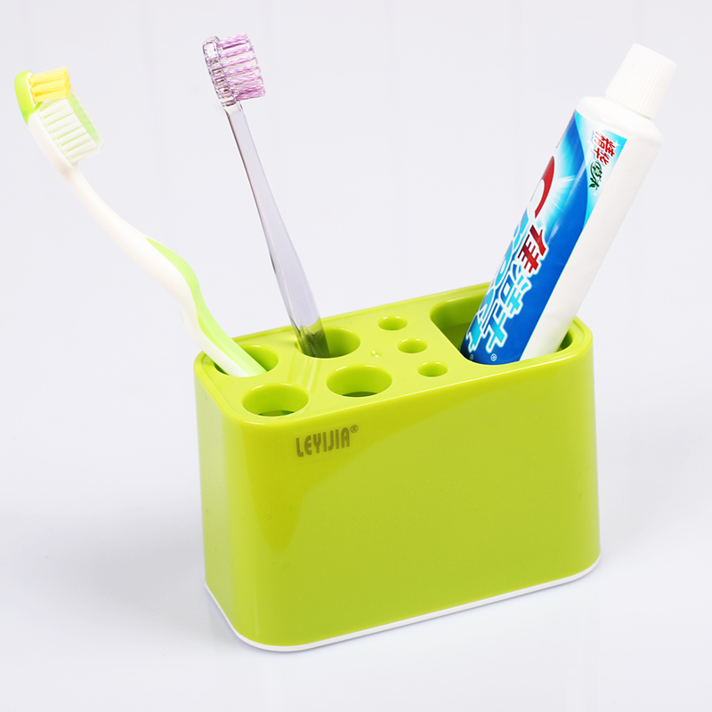 New Colorful Multi-purpose Toothbrush Holder Table Top Toothbrush Holder Porous Toothpaste Holder Small Glove Holder European