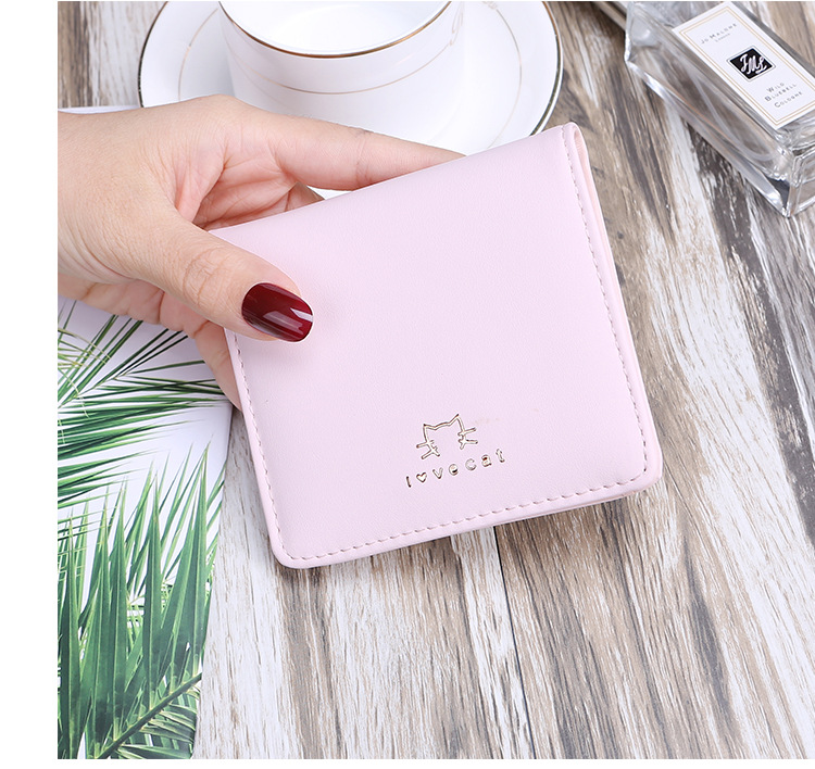 Ví mới nữ ngắn mỏng Hàn Quốc dễ thương gà gà lady ví mini sinh viên giảm giá 20% ví 5theway