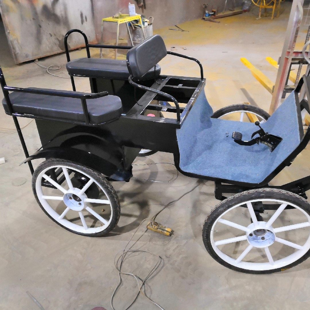 European-style dwarf horse-drawn carts, sheep-pulled carts, children's play dog-pulled carts, commercial exhibitions, retro, electric, customizable