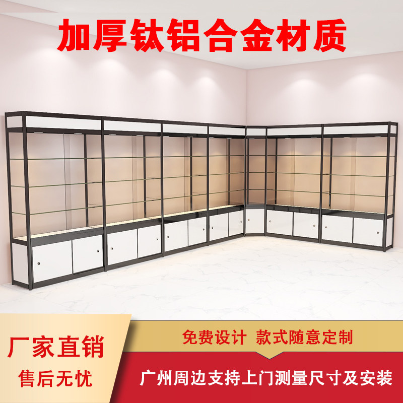Boutique display cabinet hand-made display stand commercial glass cabinet toy storage cabinet model showcase cosmetics cabinet products