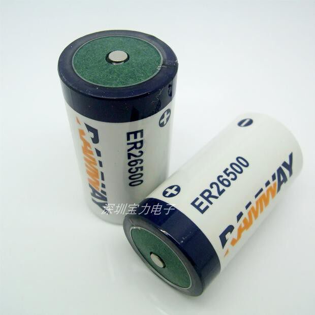 ER26500 lithium battery 3 6V C type air compressor flow meter meter ER26500 lithium battery is not rechargeable