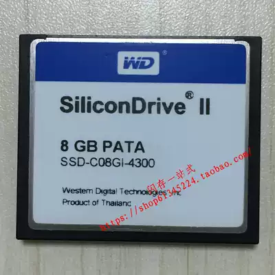 ORIGINAL WD SILICONDRIVE II CF 8G PATA SSD-C08GI-4300 INDUSTRIAL CF CARD 8GB