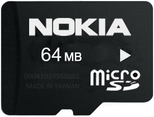 Originally installed NOKIANOKIA TF 64M TF Card 64MB Small capacity Mobile Memory Card Factory Test Card