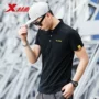 Xtep nam POLO sơ mi hè ve áo ngắn tay 2018 hè mới thời trang màu sắc xu hướng đơn giản - Áo polo thể thao áo polo givenchy