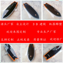 Hot-selling creative decoration versatile photography props large fiberglass surfboard gliding board model large ornaments