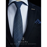 Голубой твилл 8 см (модель ручной работы)