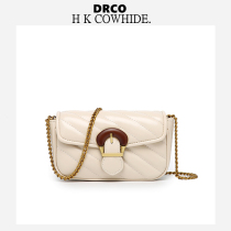 French DRCO light luxury small fragrant wind chain bag women Summer senior sense crossbody leather small bag 2021 New Tide
