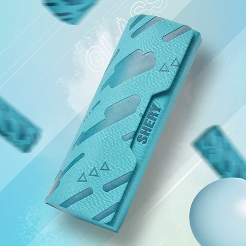 Японские портативные брендовые солнцезащитные очки, коробка для хранения, изысканный стиль, простой и элегантный дизайн, китайский стиль