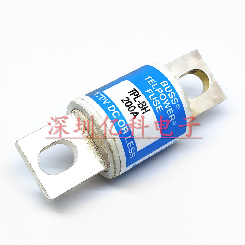 TPL-BH 200A 进口美国BUSS螺栓式快速熔断器 170VDC 陶瓷保险管
