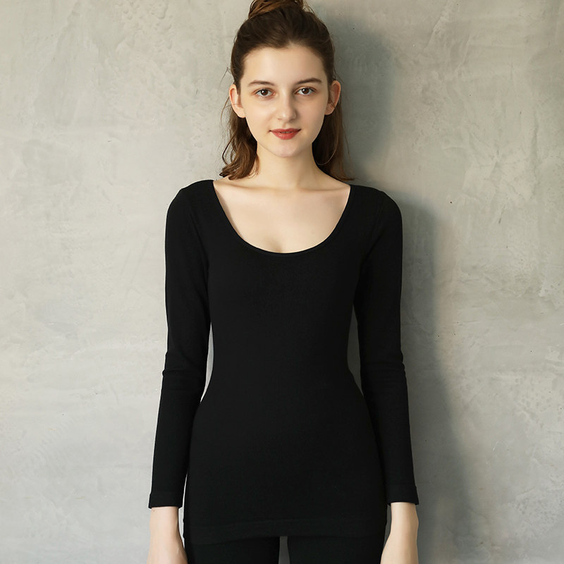 Heating coat woman slim fit body and body and body suede with velvety pure cotton inside a single piece of blouse round collar inner lap