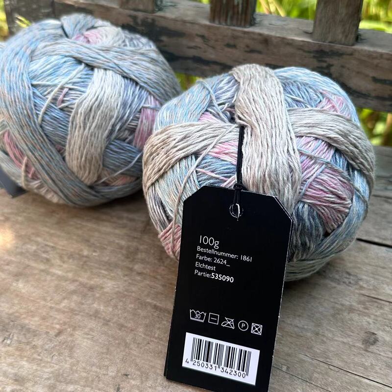 Kaka Handmade German Yarn [Ready Stock Package] 1861 Pure Cotton Knitting Yarn for Hats, Scarves, Sweaters