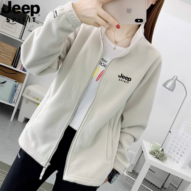 Jeep Fleece Jacket for Women 2026 New Spring and Autumn Softshell Jacket with Inner Lining, Cardigan Sweatshirt, Petite Fleece Jacket for Winter Jeep Fleece Jacket for Women 2026 New Spring and Autumn Softshell Jacket with Inner Lining, Cardigan Sweatshirt, Petite Fleece Jacket for Winter