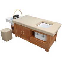 Barber Shop Washing Bed Hair Hair Pavilion Head Therapy Bed Water Circulation Fumigation Foot Bed Massage Bed Beauty Salon Special