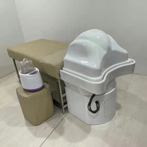 Head therapy wash bed with fumigation water cycle barber shop dedicated full lying Thai massage salon beauty salon ear picking
