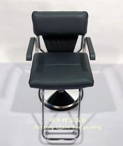 New barber shop hair cutting chair subnet Red simple modern hair salon can lift rotating hair cutting chair hair salon dedicated
