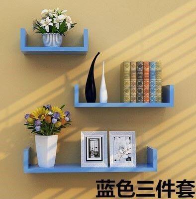 Wall cabinet bookshelf bedroom bedside hanging wall storage hanging cabinet storage dormitory partition storage small multi-functional punch-free