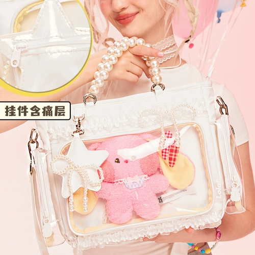 LOLA DESIGN Оригинальная дизайнерская вместительная и большая сумка на одно плечо