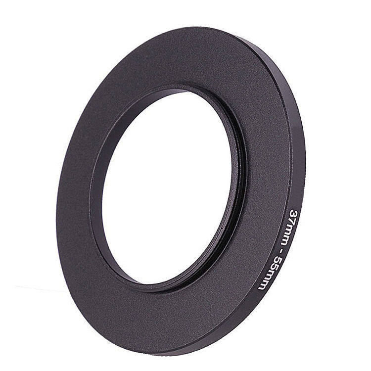 37-55mm lens filter adapter ring 37 lens to 55 filter 37 external thread 55 internal thread Small to large