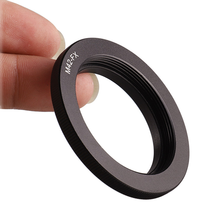 M42-FX modified opening ring M42 lens turn suitable for Fuji micro single eye camera XT1XT30XA3XE1XE2 thickness 4 5mm