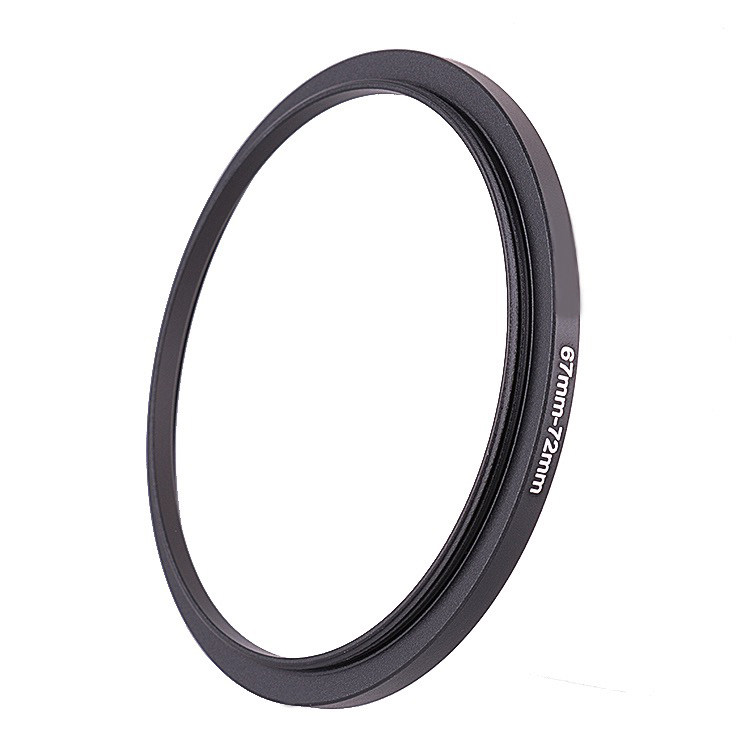 67-72mm Filter Connection Ring 67 lens plug 72 filter 67 external thread rotation 72 inner thread small rotation