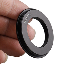 M27-M42 switching ring band flange M27 * 0 5 thread swivel M42 * 1 external thread 27 turns 42 to change the opening ring