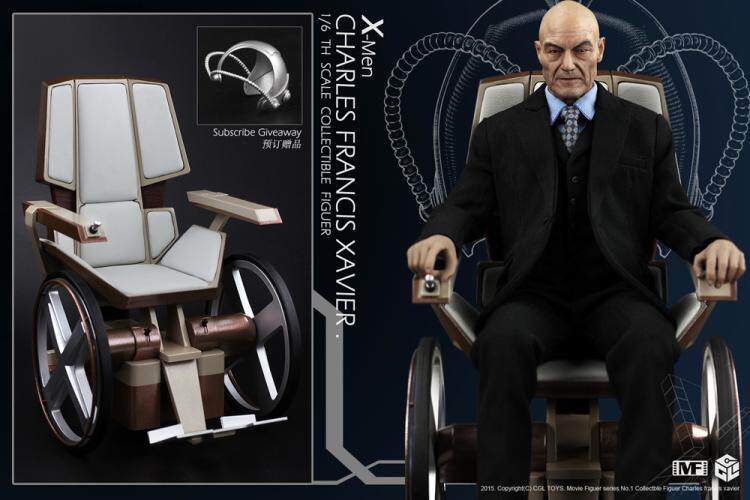 CGLTOYS Toys X-Men Professor X Xavier with Wheelchair 1/6 Action