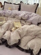 Ins bedding four-piece set pure cotton 2026 new French quilt cover sheets student dormitory three-piece set 3