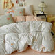 Class a Pure Cotton Four-Piece Bedding Set, 100% Cotton 2026 New Model Duvet Cover, Bed Sheet, Quilt Cover, Student Dormitory Three-Piece Bedding Set 3