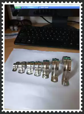 Stainless steel pipe card horse card U-shaped pipe clamp electrical clamp nail pipe omka