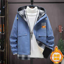 Boys winter dress thickened 12 jacket handsome 13 CUHK Tong 14 Cavet jacket 15-year-old Fat boy junior high school boy