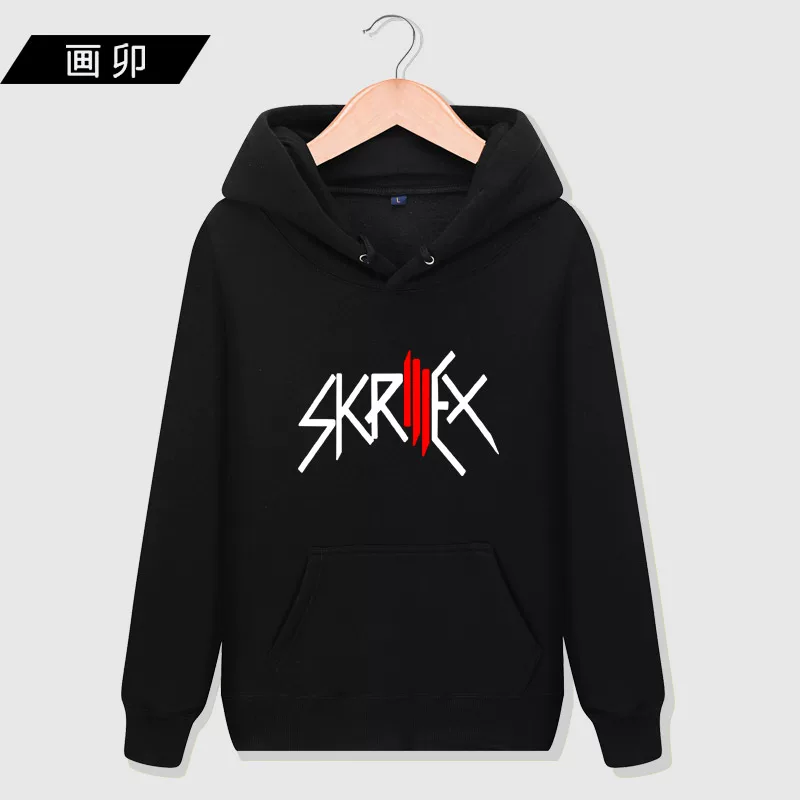 Джей Ди Сони и Миддот; Джон и Миддот; Мур Skrillex молодёжная электронная музыка танцевальная пружинная кофта